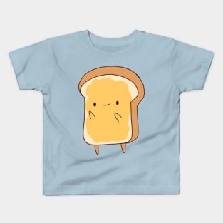 Bread slice and jam illustration Kids T-Shirt